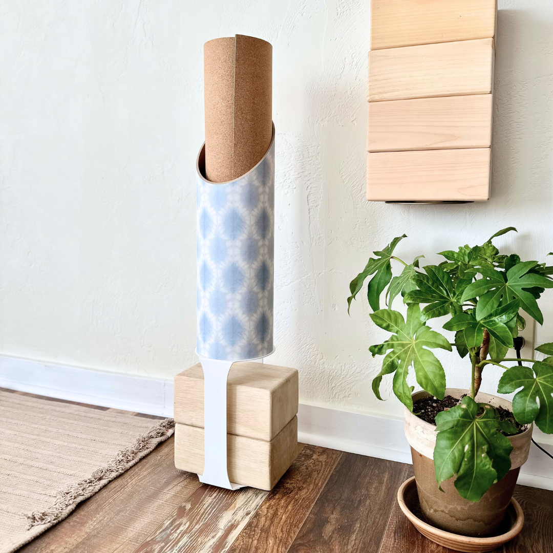 Boho Batik Yoga Mat Storage Tube