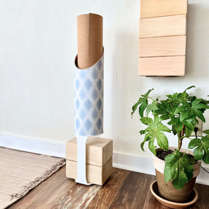 Boho Batik Yoga Mat Storage Tube
