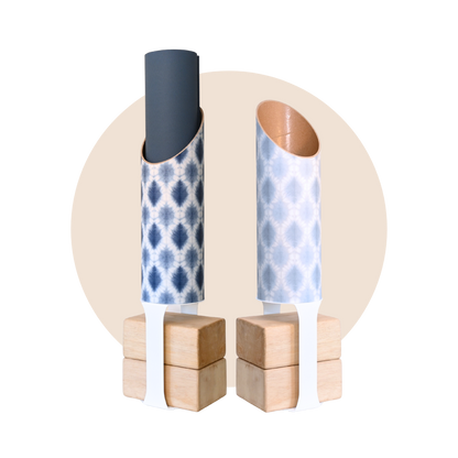 Boho Batik Yoga Mat Storage Tube