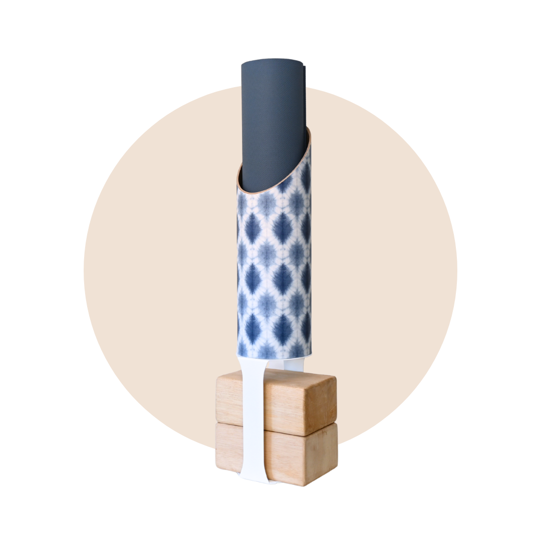 Boho Batik Yoga Mat Storage Tube