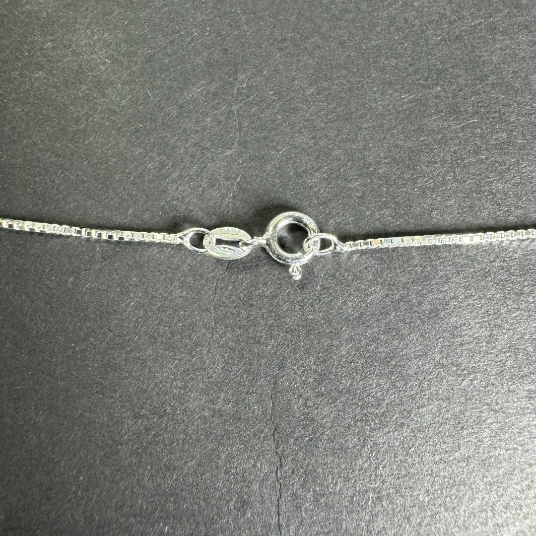 92.5% Sterling Silver Box Chain 1.1mm