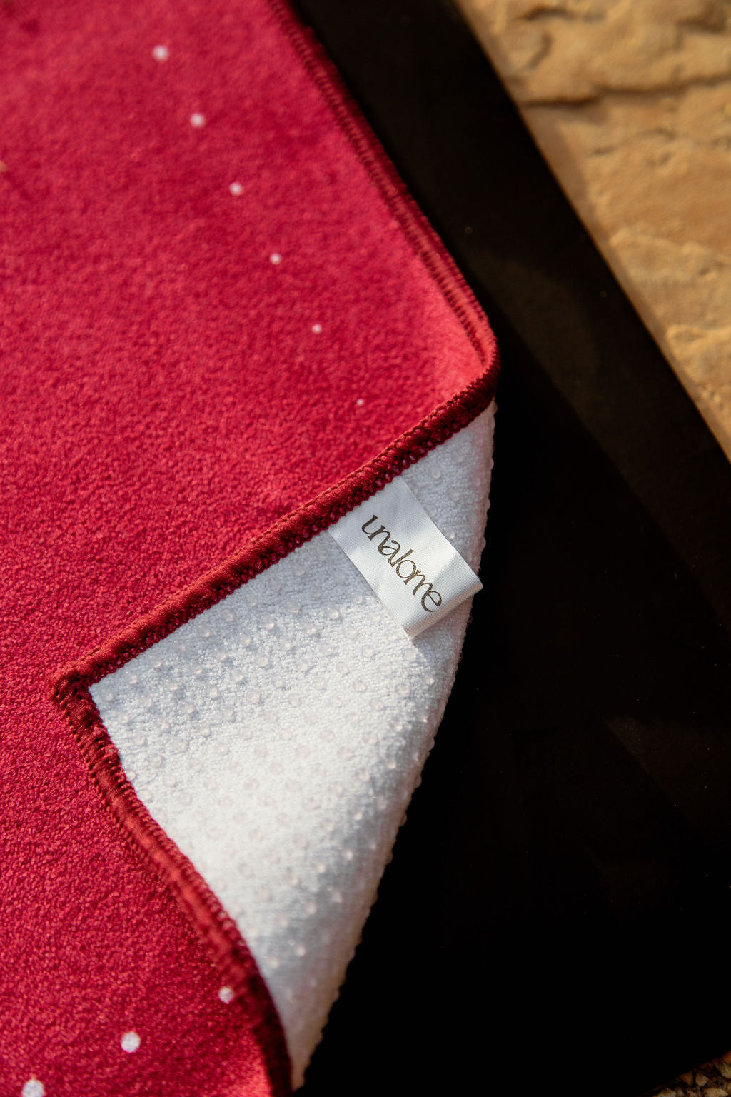Vitality Yoga Mat Towel Texture