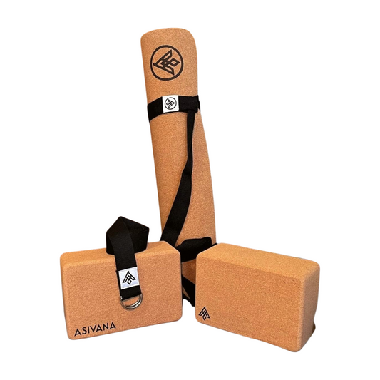 The Complete Yoga Kit for Beginners by Asivana Yoga