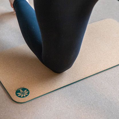 Cork Yoga Kneeling Pad Soft on Knee