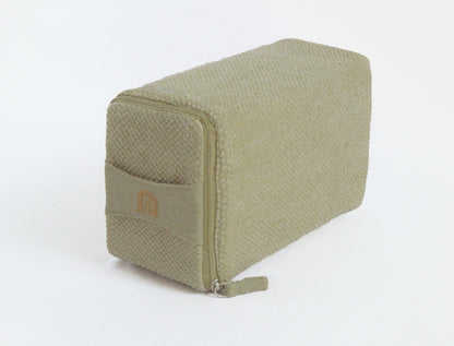 Cotton Cover and Cork Filled Yoga Block Front Cover