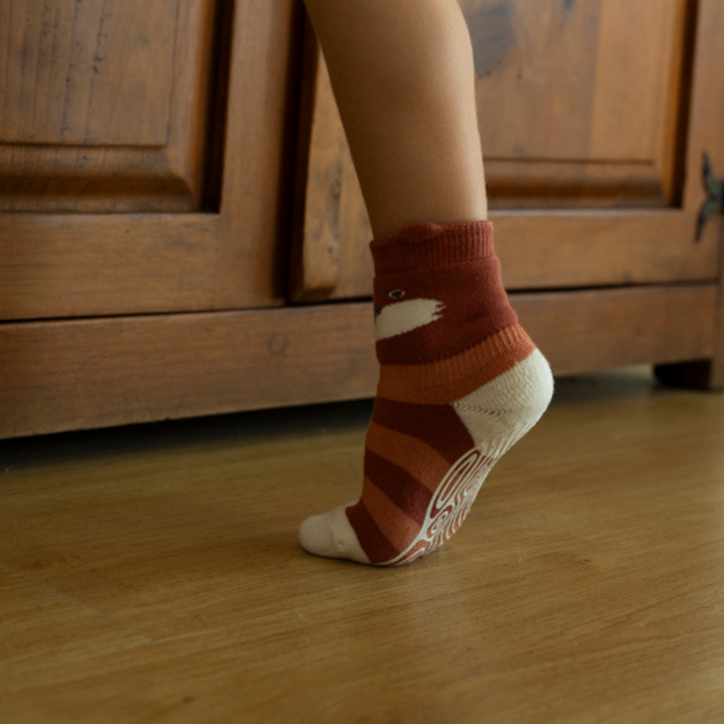 Critter Crew II - Baby & Toddler Stay-On Non-Slip Socks (4-Pack) Stepping Up