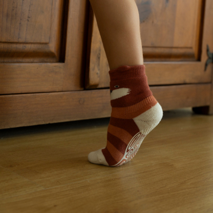 Critter Crew II - Baby & Toddler Stay-On Non-Slip Socks (4-Pack) Stepping Up