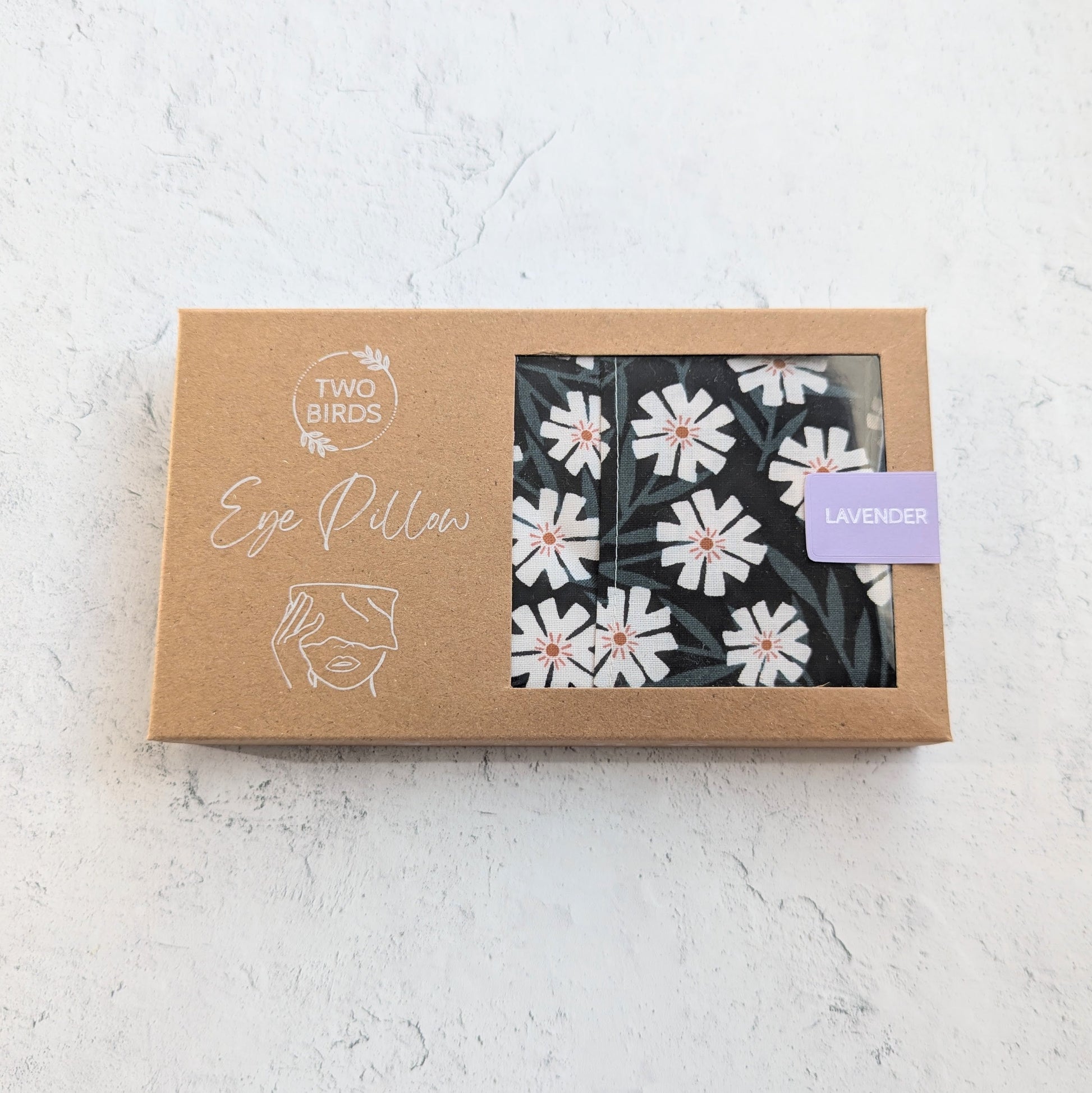 Dark Daisies - Weighted Eye Pillow Lavender