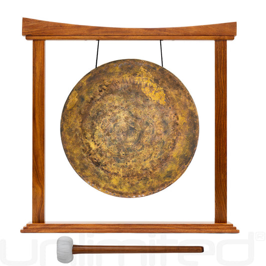 16" Gongs on Large Eternal Present Stand Atlantis
