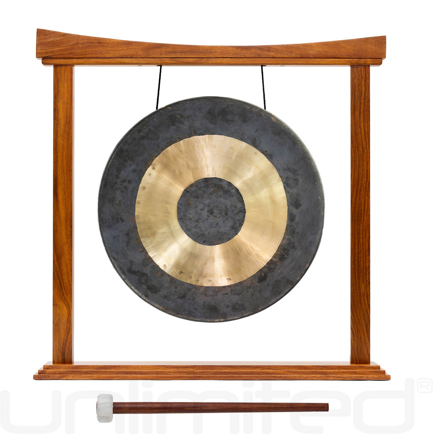 12" Gongs on the Small Eternal Present Gong Stand Chau