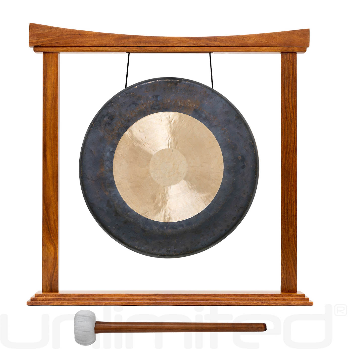 16" Gongs on Large Eternal Present Stand Dark Star