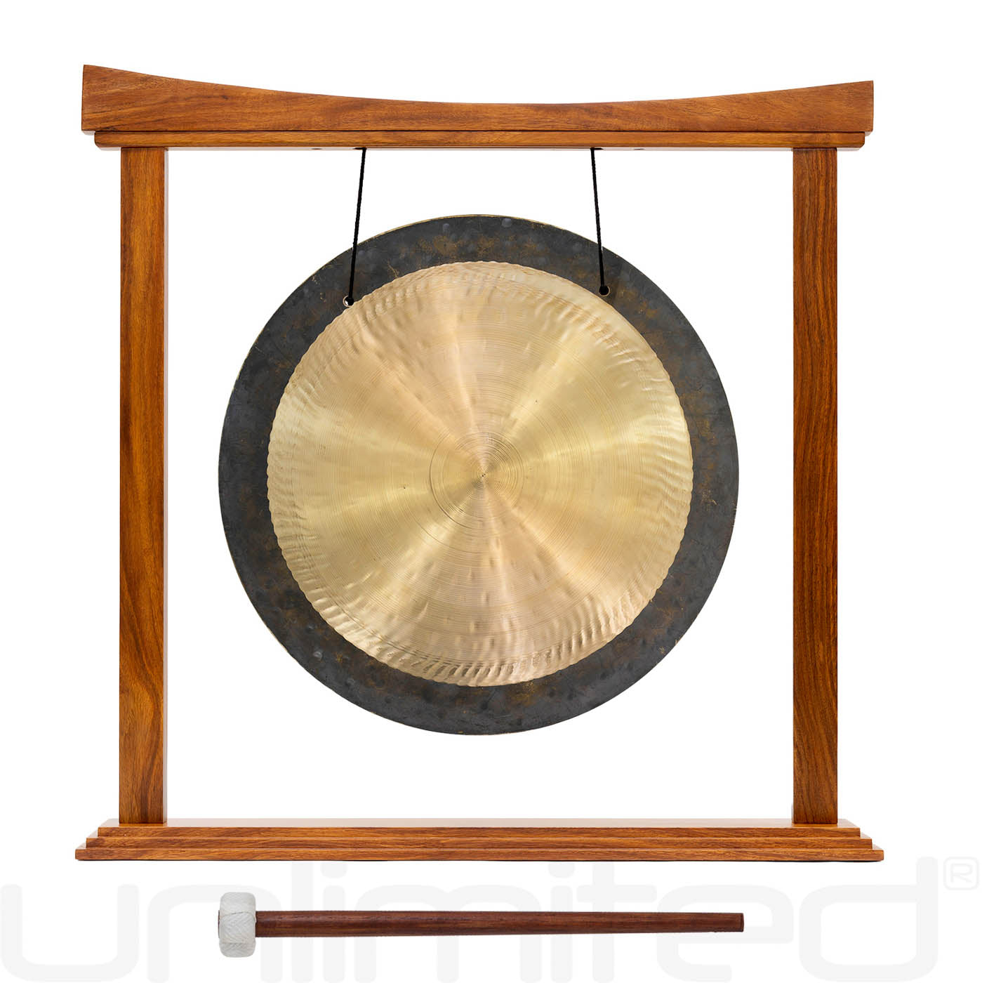 12" Gongs on the Small Eternal Present Gong Stand Dark Wind