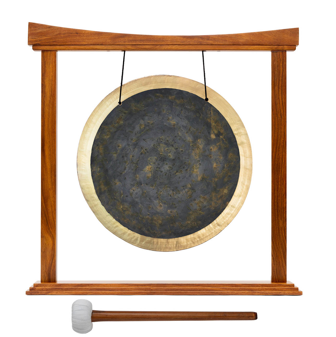 16" Gongs on Large Eternal Present Stand Deep Breath