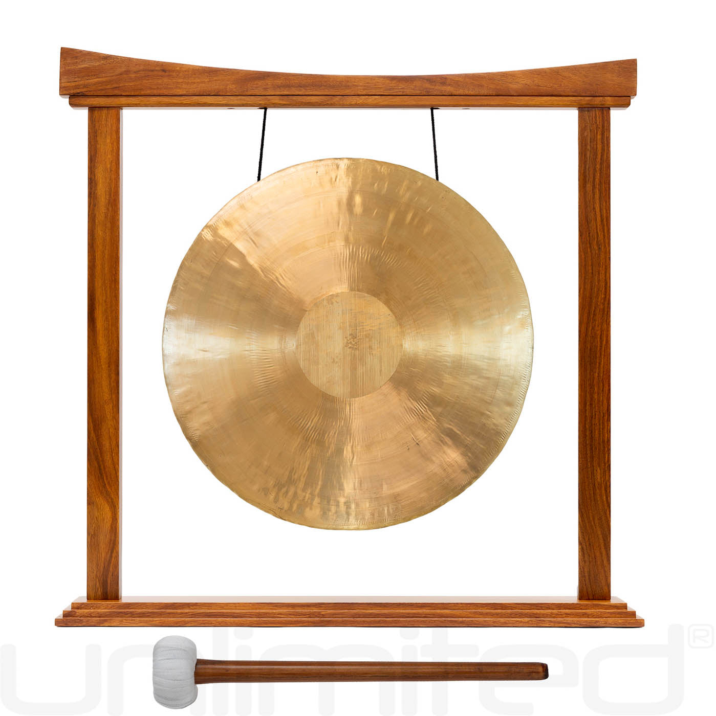 16" Gongs on Large Eternal Present Stand Heng