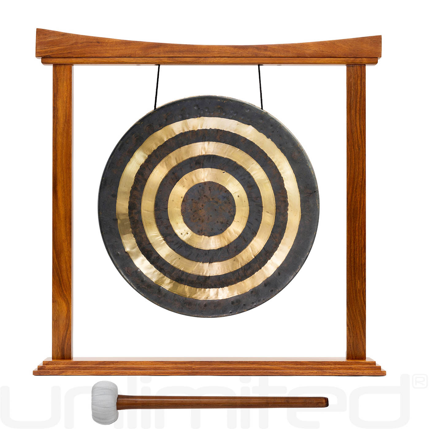16" Gongs on Large Eternal Present Stand Lunar