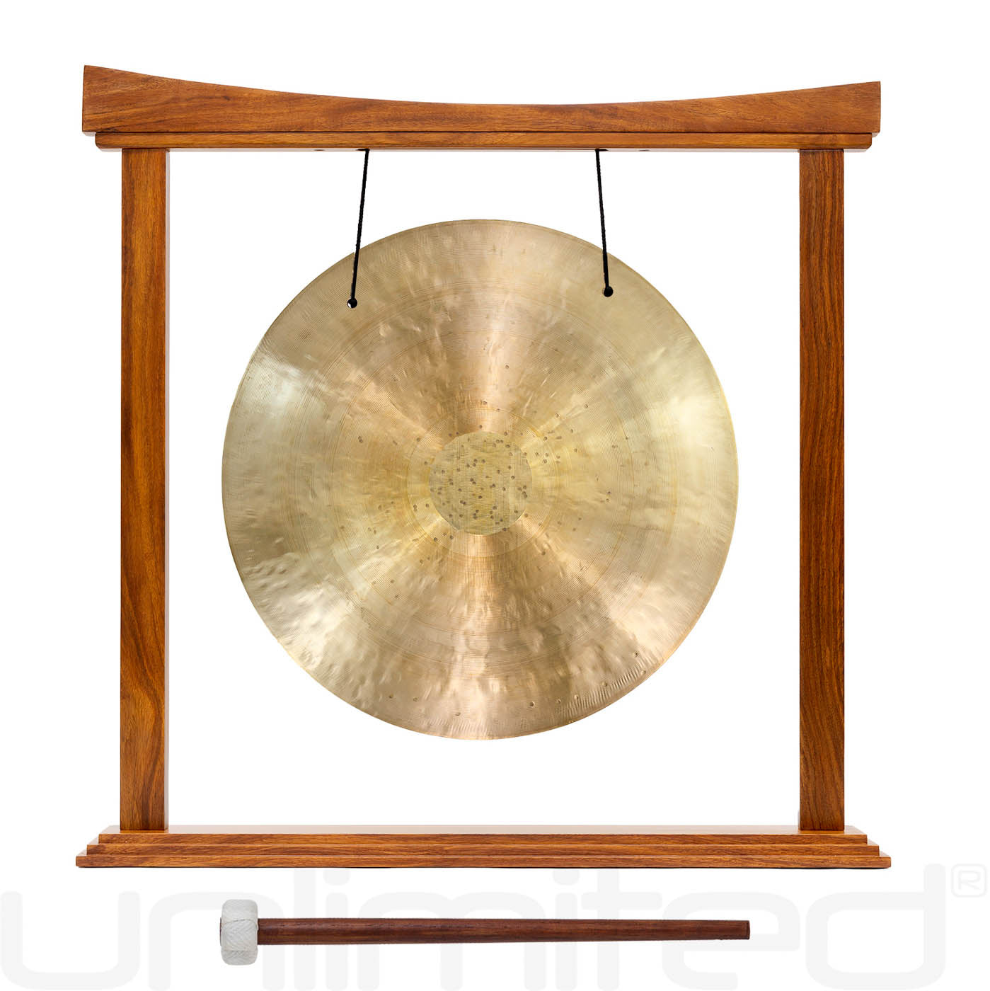 12" Gongs on the Small Eternal Present Gong Stand Wind