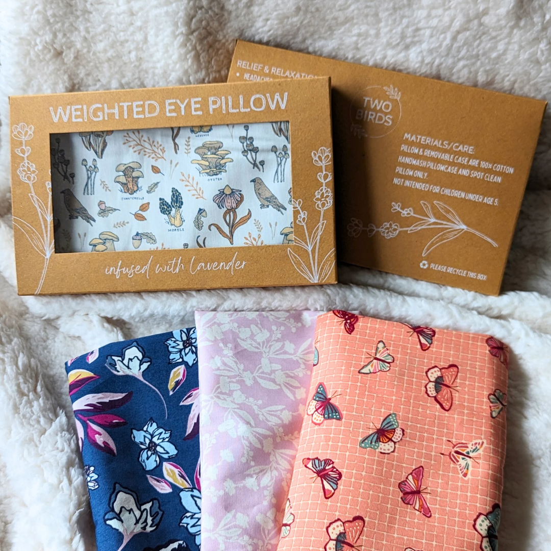 Fluttering Lattice - Weighted Eye Pillow Boxed