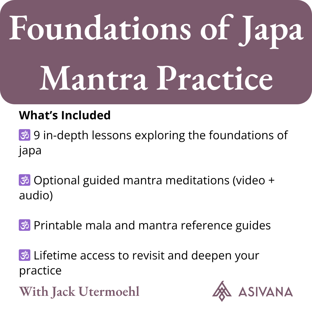Foundations of Japa Mantra Practice Product