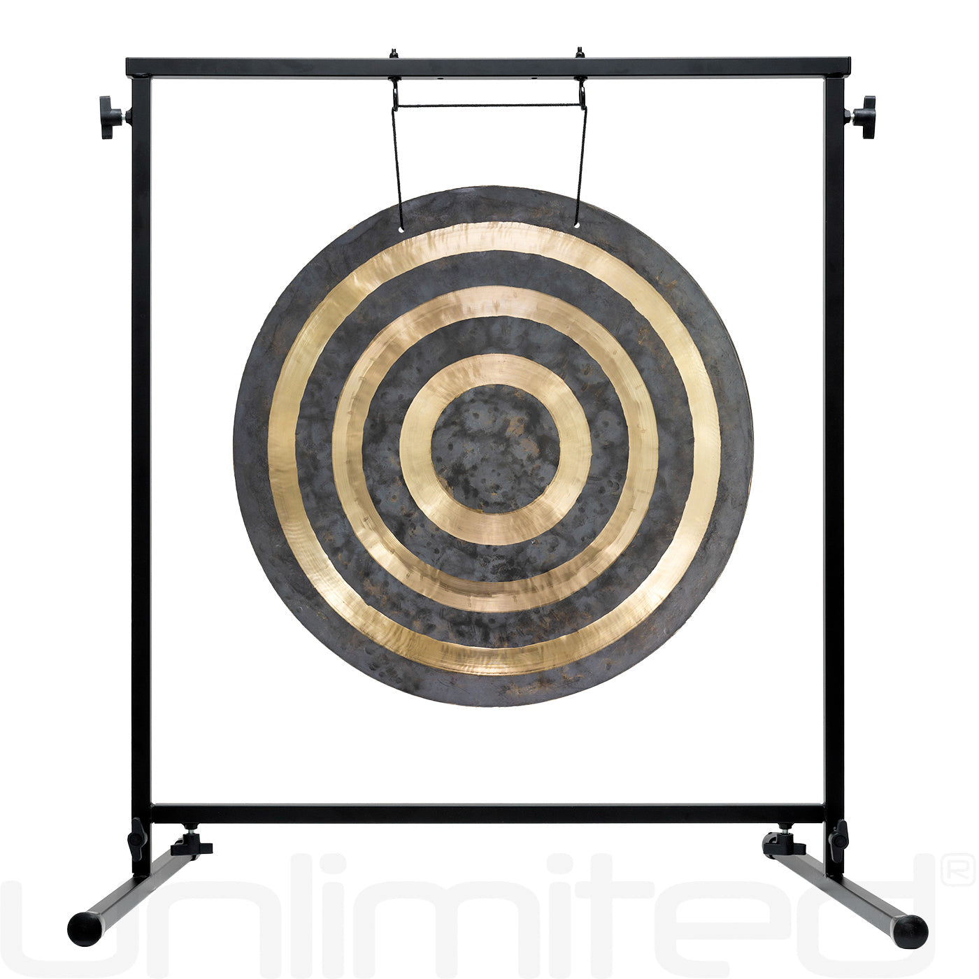 22" Gongs on Fruity Buddha Stand Solar Flare