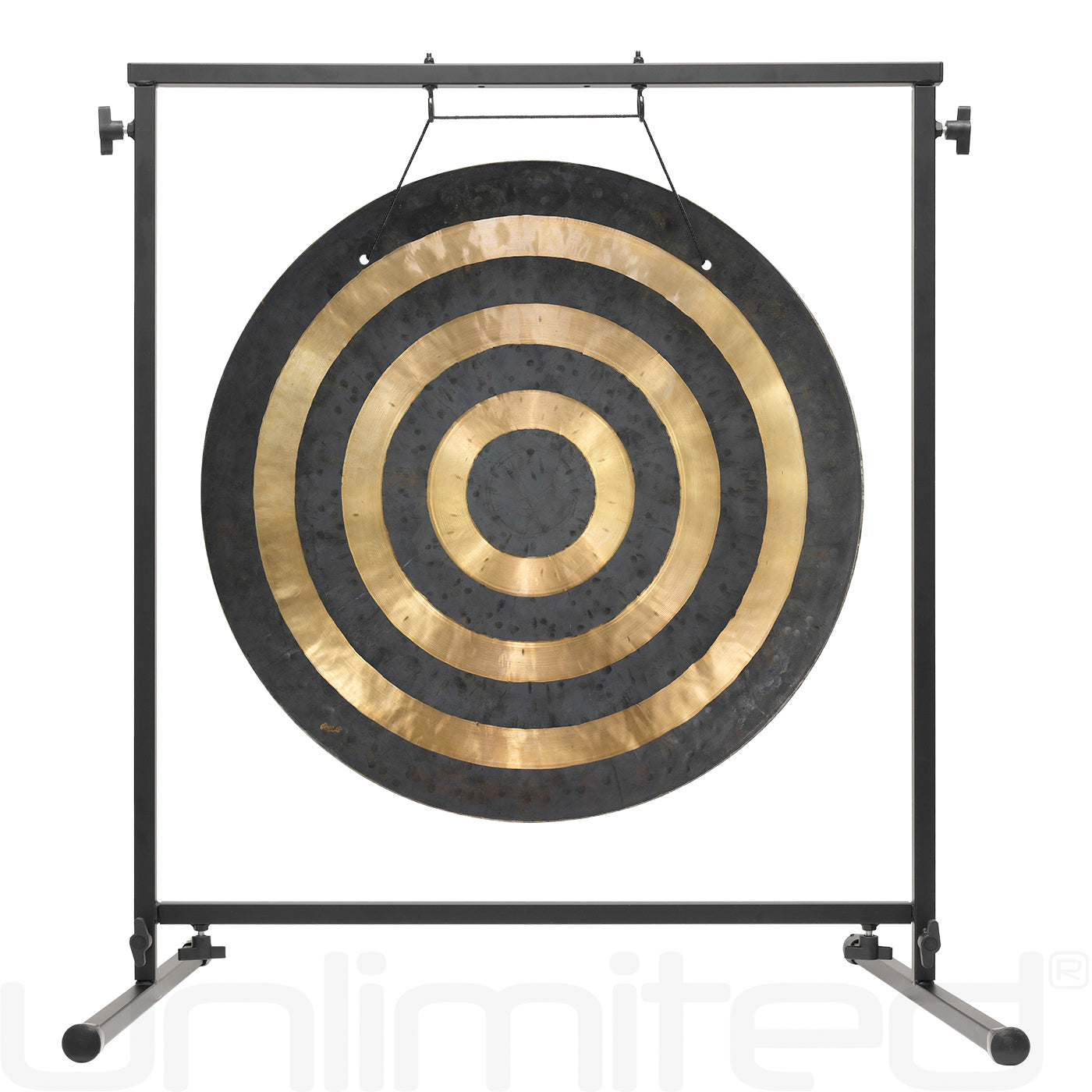 26" Gongs on Fruity Buddha Stand Solar Flare