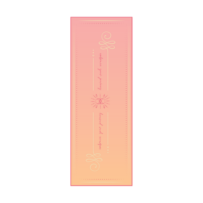 Glow Yoga Mat Towel