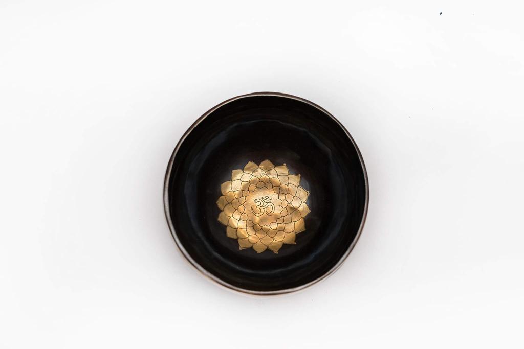 Gold Mandala Chakra Singing Bowl Crown Chakra