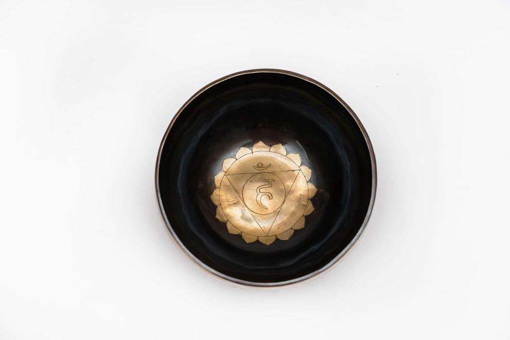 Gold Mandala Chakra Singing Bowl Throat Chakra