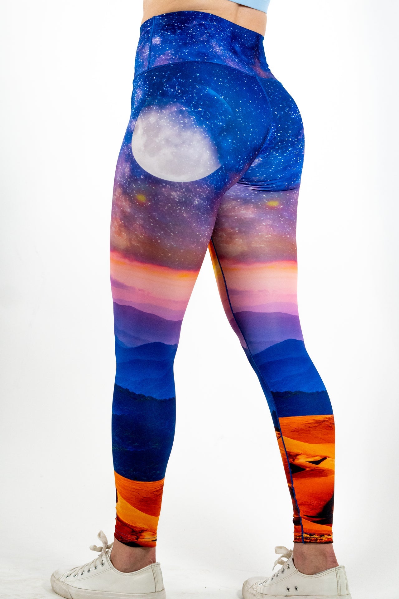 Great Sand Dunes Yoga Pants Side