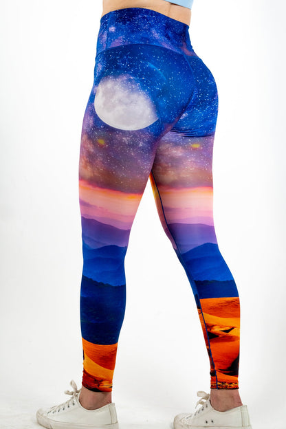 Great Sand Dunes Yoga Pants Side