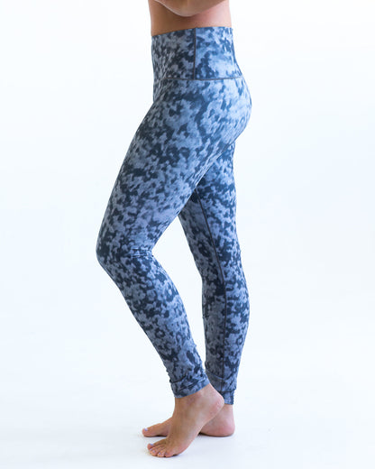 Grey Fog Yoga Pants Side