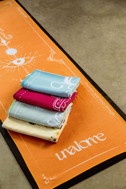 Gaia Yoga Mat Towel Collection