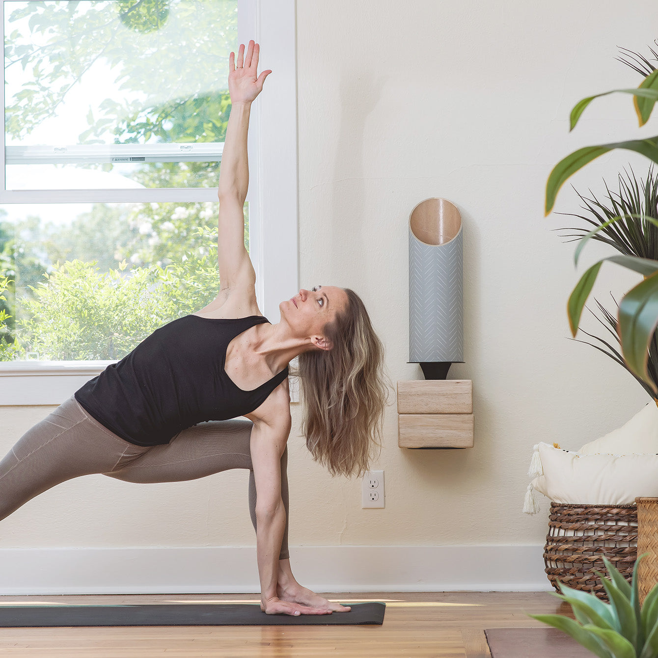Hatch Yoga Mat Storage Tube Lifestyle