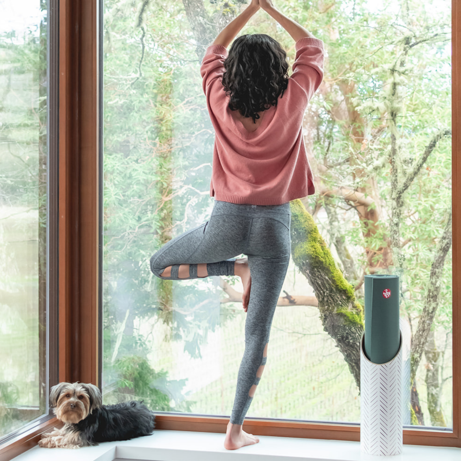 Hatch Yoga Mat Storage Tube Lifestyle