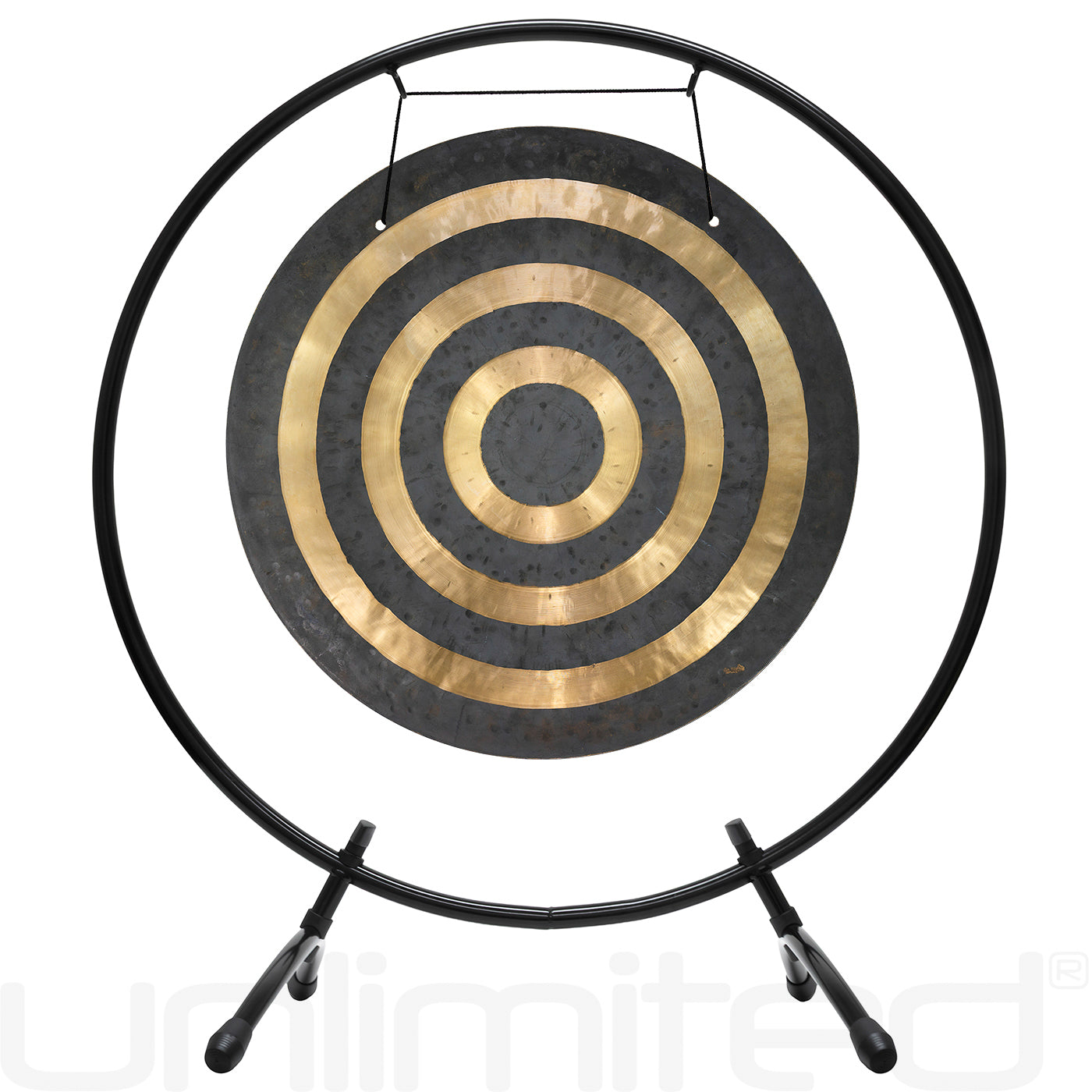 20" Gongs on Holding Space Gong Stand Solar Flare