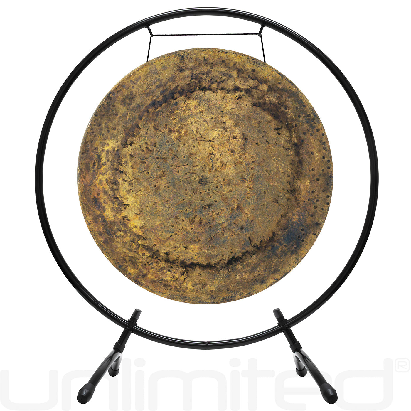 22" Gongs on Holding Space Gong Stand Atlantis