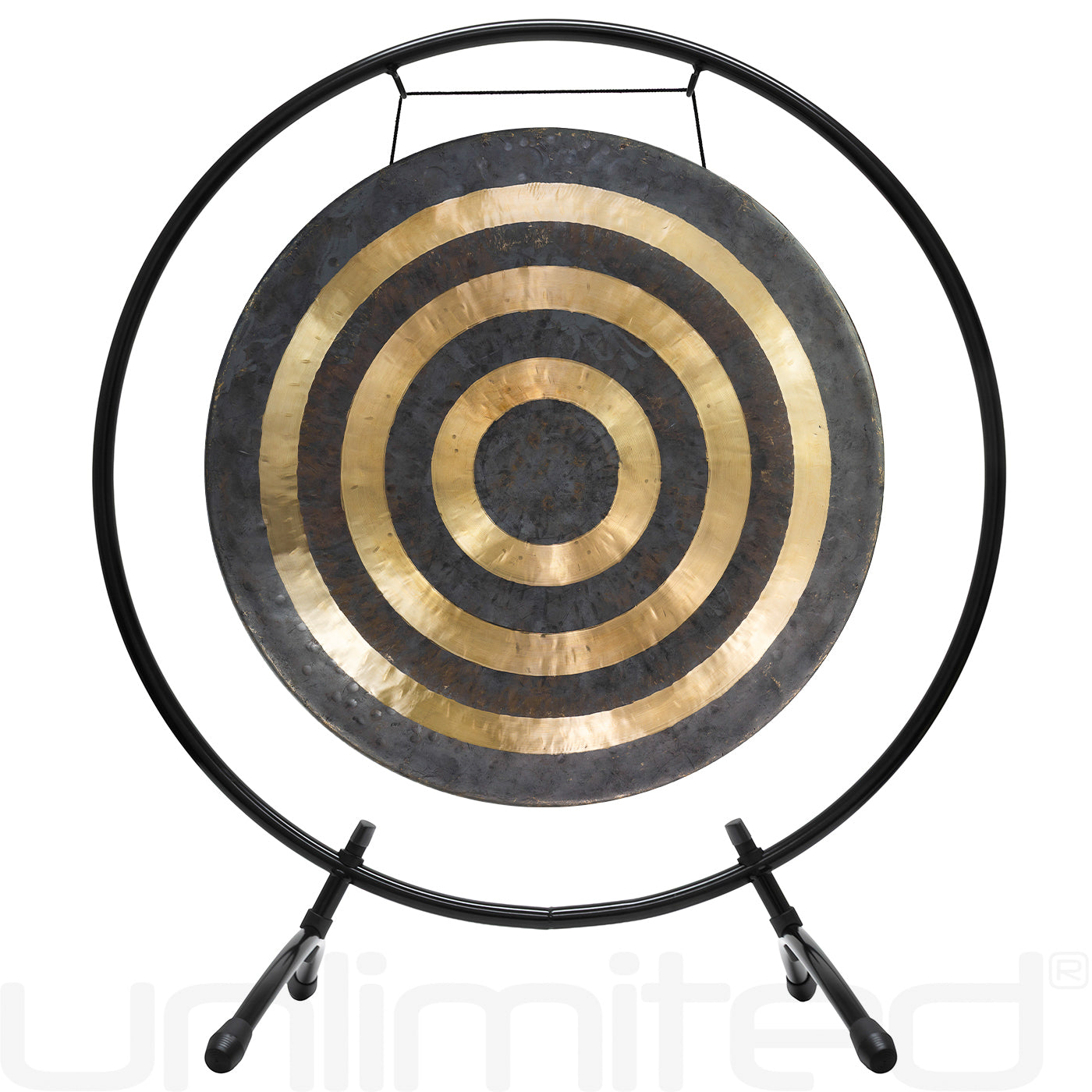 22" Gongs on Holding Space Gong Stand Lunar Flare