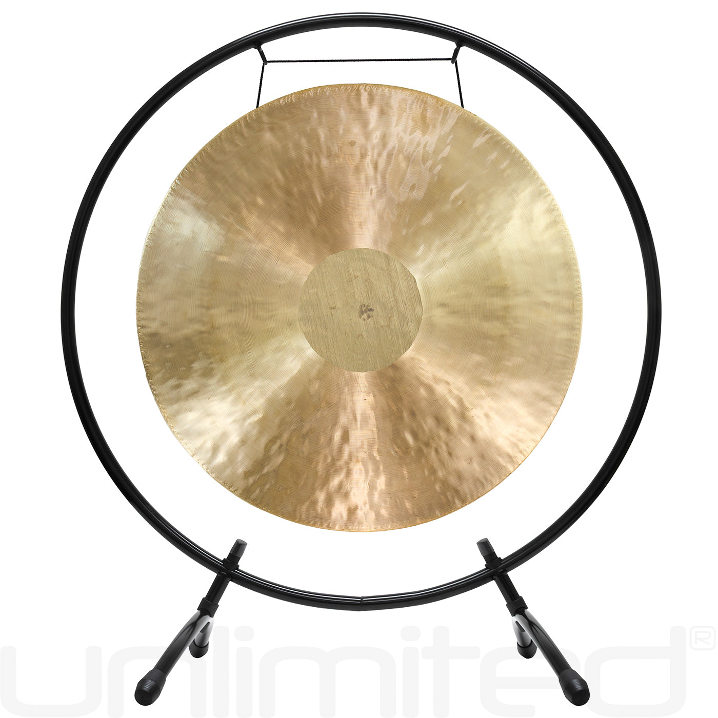 22" Gongs on Holding Space Gong Stand White