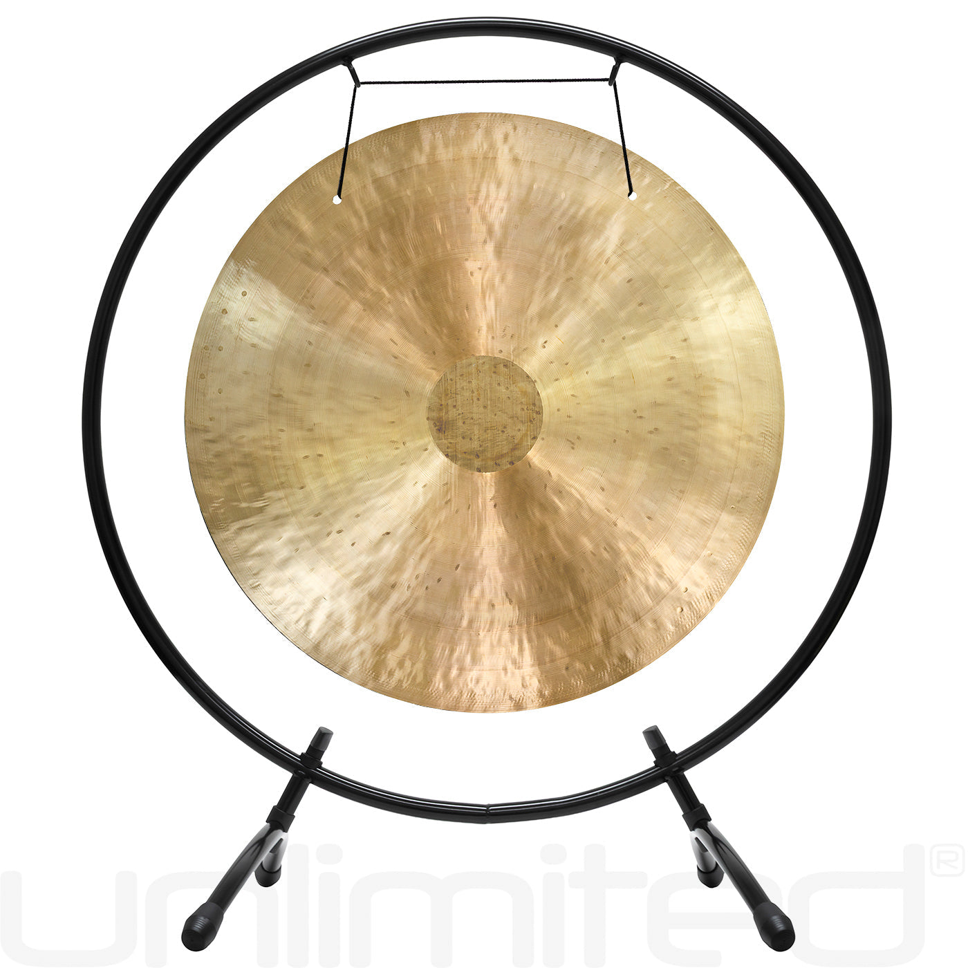 22" Gongs on Holding Space Gong Stand Wind