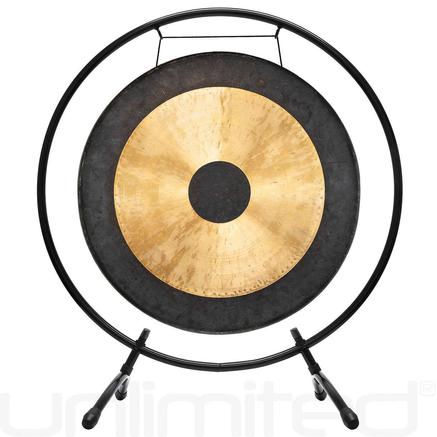 24" Gongs on Holding Space Gong Stand Chau
