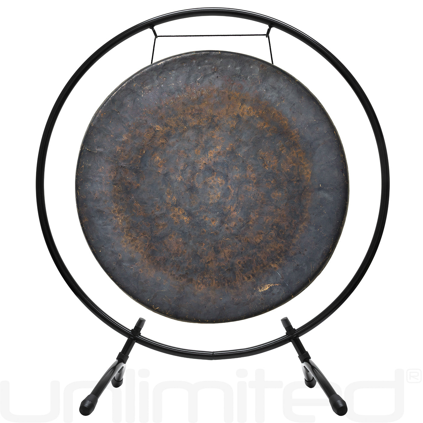 24" Gongs on Holding Space Gong Stand Mother Tesla