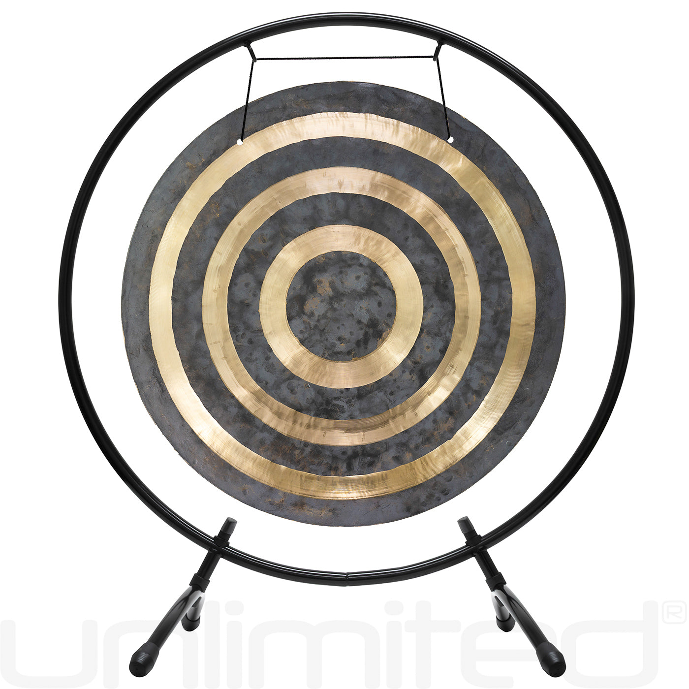 24" Gongs on Holding Space Gong Stand Solar Flare