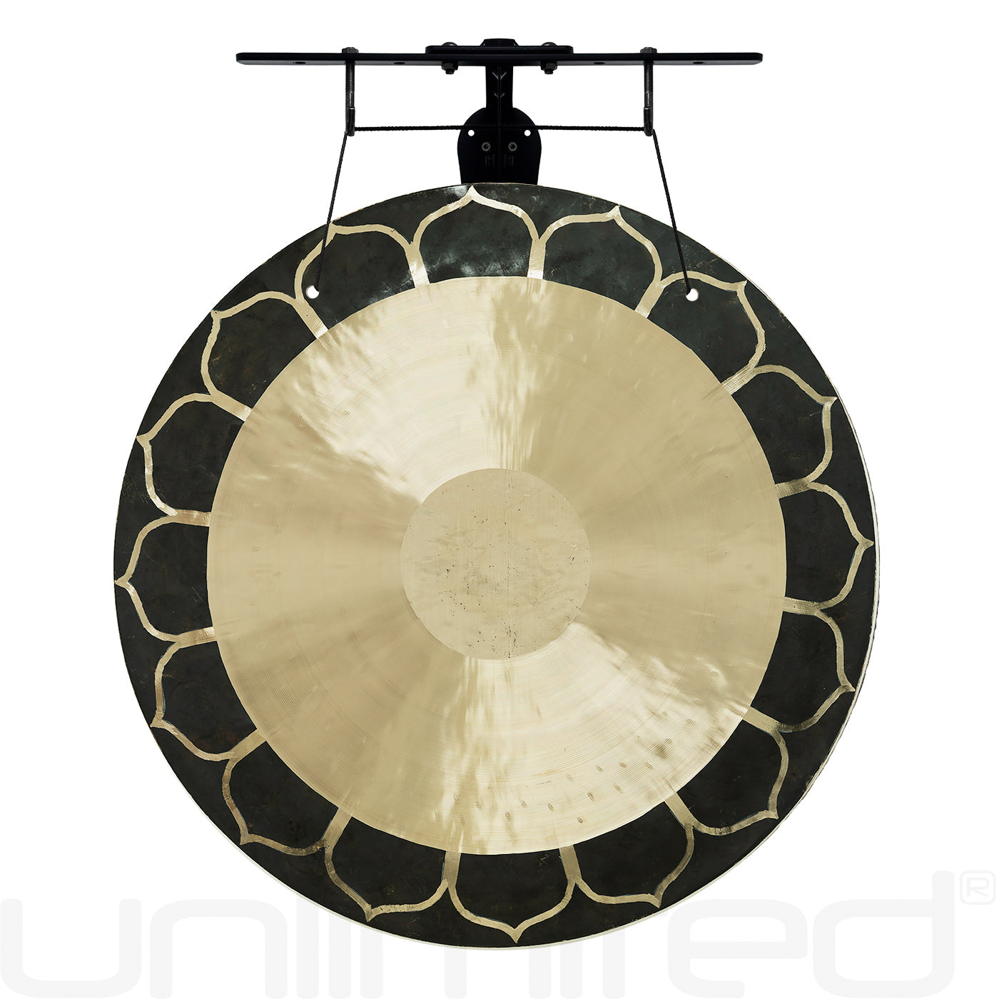 24" Temple Wind Gongs on Stands Internal Wave Stand