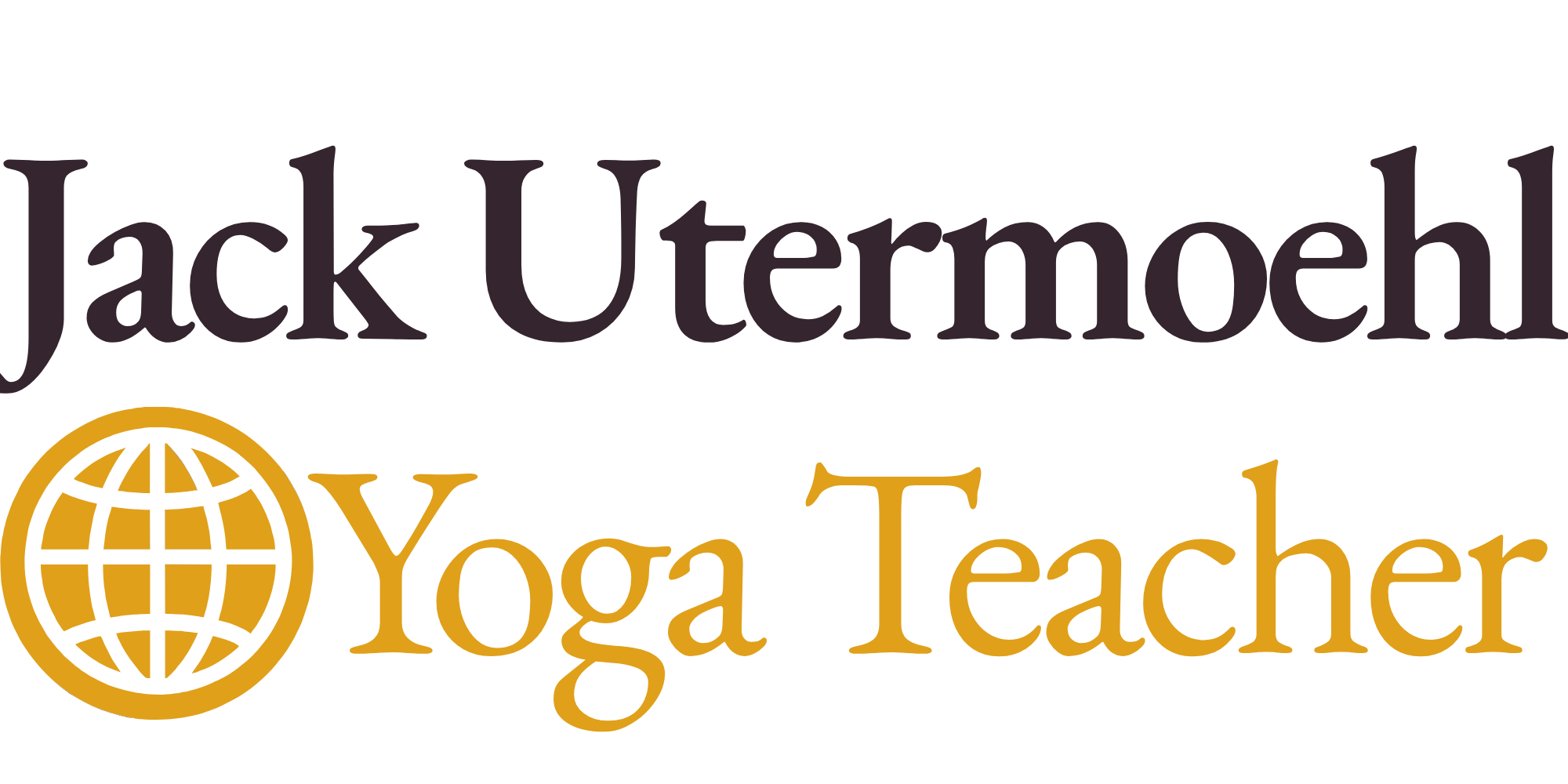 Jack Utermoehl Yoga Teacher Website