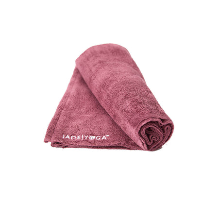 Jade Microfiber Yoga Towel Orchid