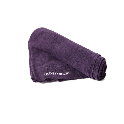 Jade Microfiber Yoga Towel Purple