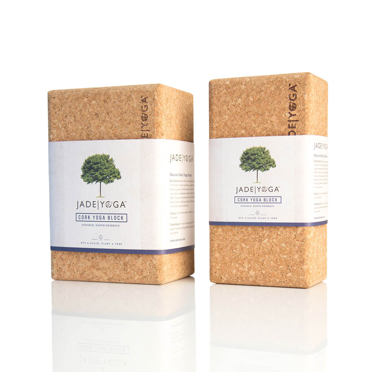 Jade Cork Yoga Block