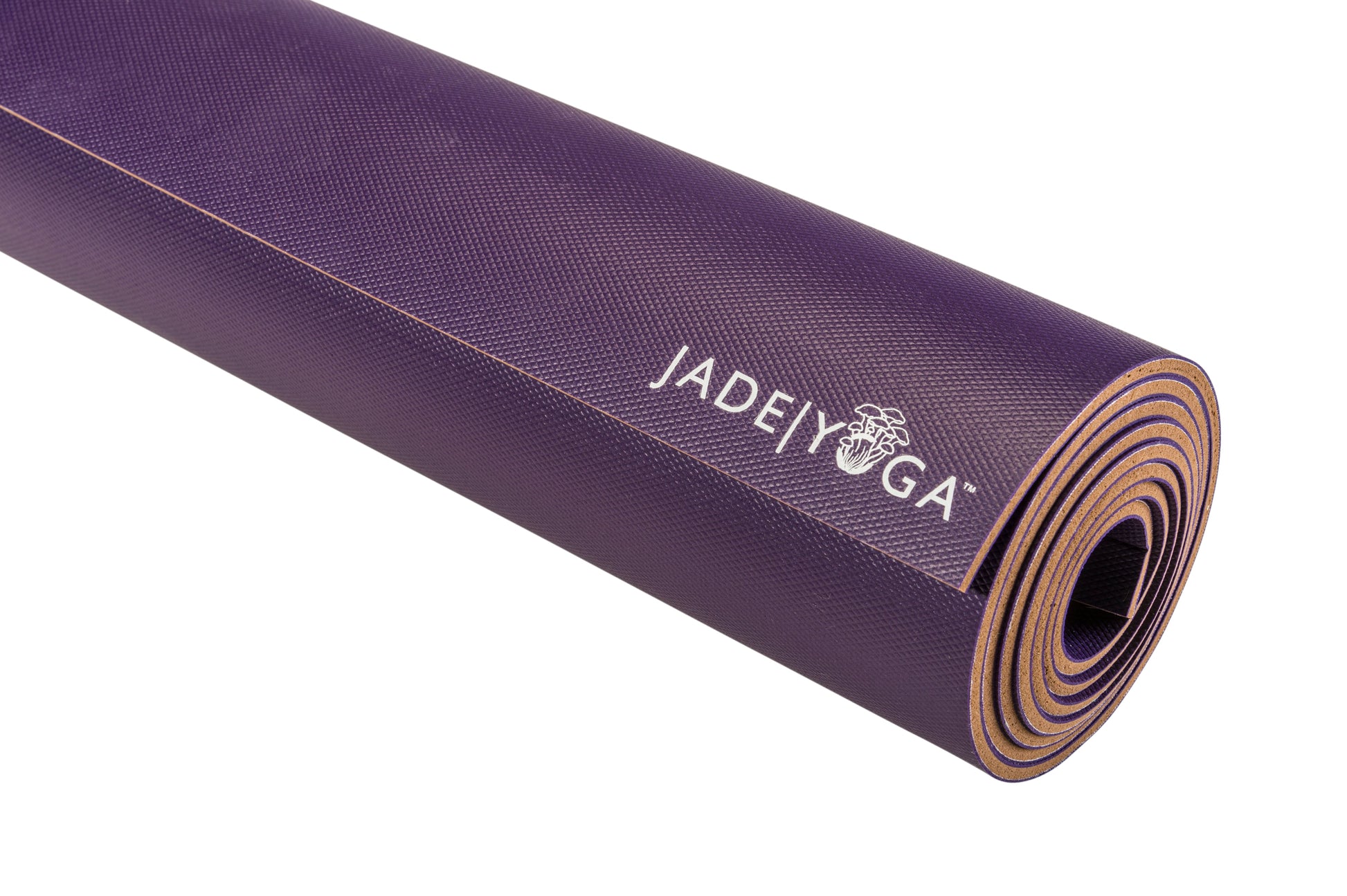 Jade Mushroom Yoga Mat Purple