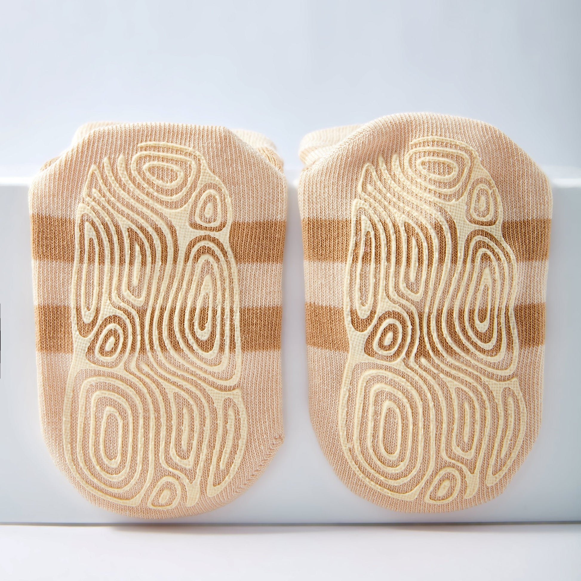 Ladybug & Friends - Baby & Toddler Stay-On Non-Slip Socks (4-Pack) Close Up Grip