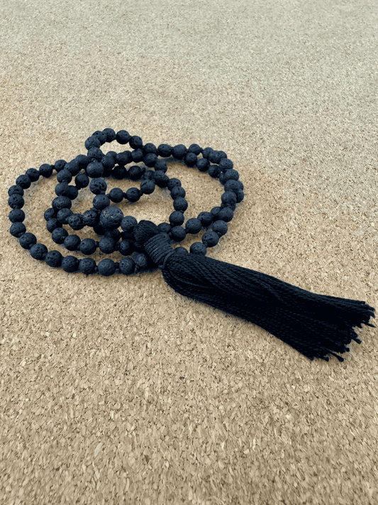 Ashborn - Lava Stone 6mm Handcrafted Mala