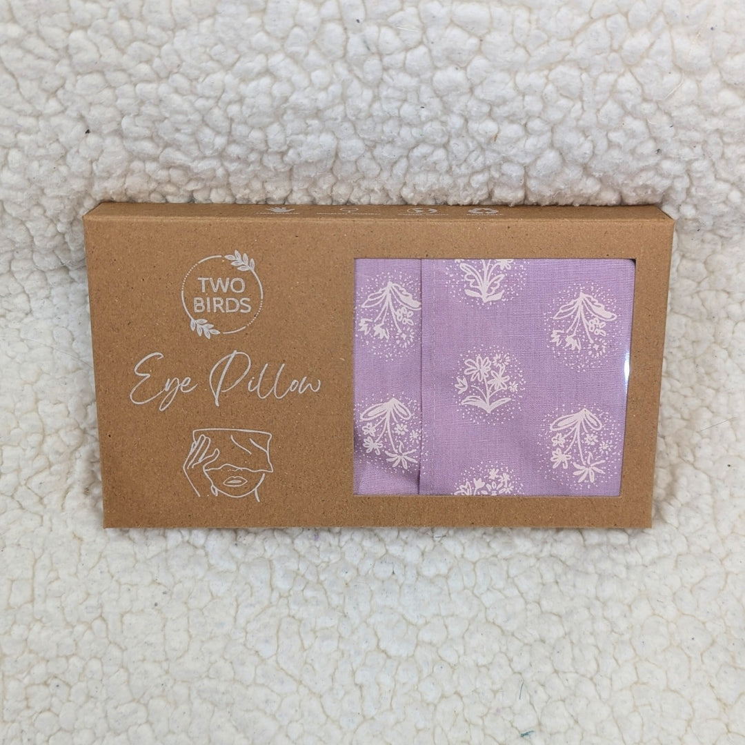 Lilac Stamp - Weighted Eye Pillow Boxed